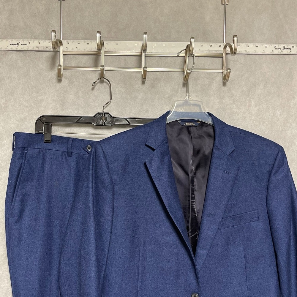 Brooks Brothers Canonico Suit Men 44S 42S Madison Winter Flannel Wool W36x27.5L